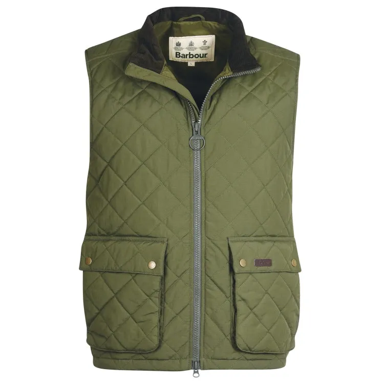 Barbour Fernwood Quilted Gilet - Sage