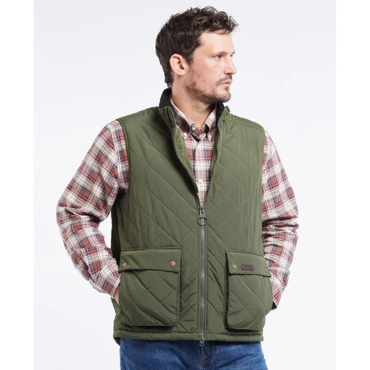 Barbour Fernwood Quilted Gilet - Sage