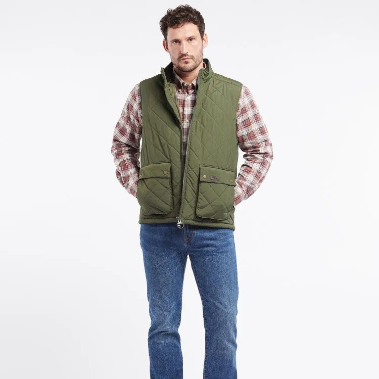 Barbour Fernwood Quilted Gilet - Sage