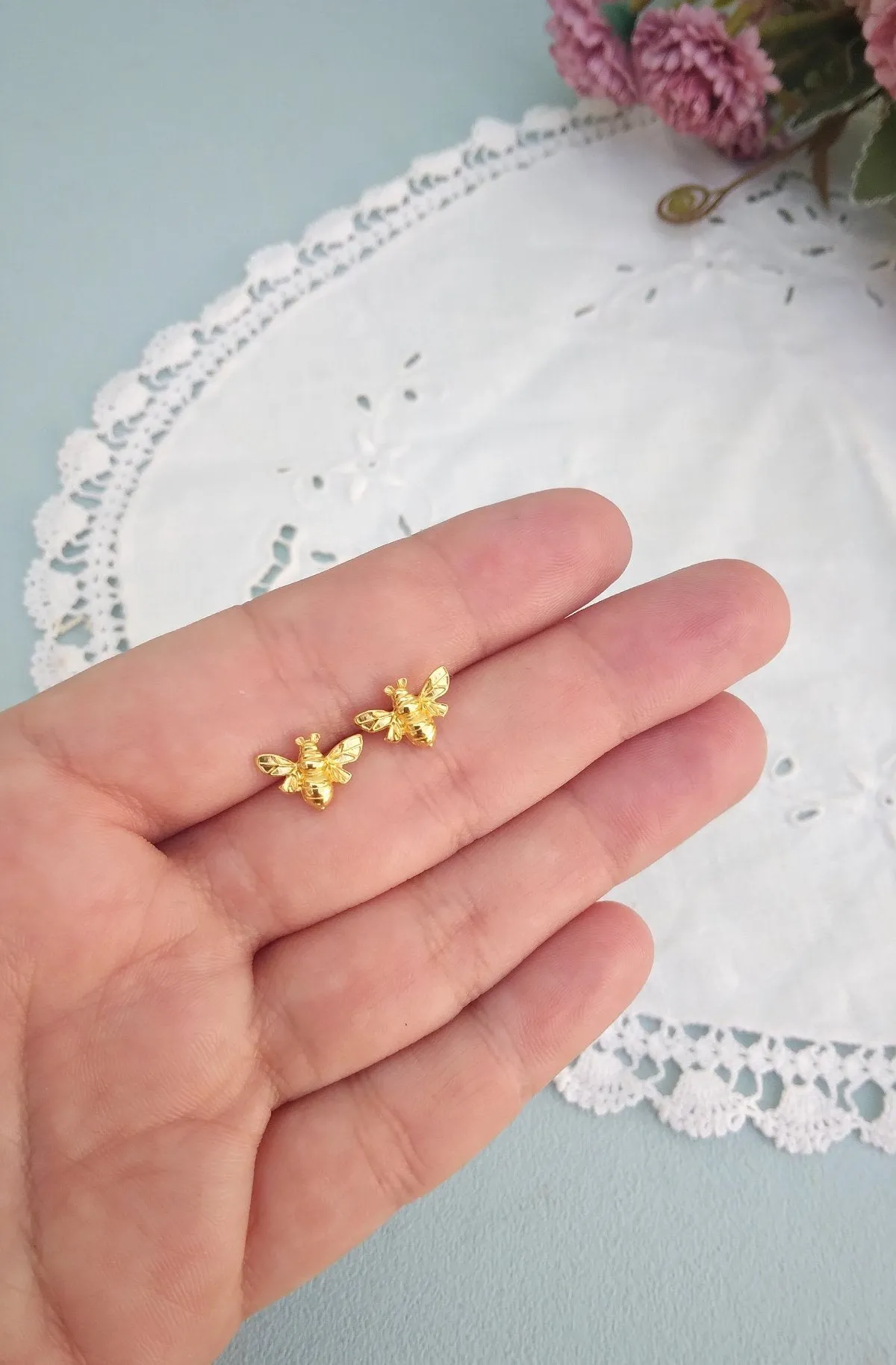 Bee Stud Earrings