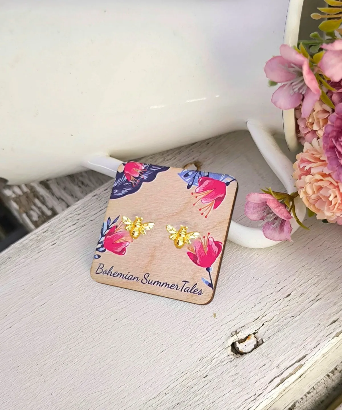 Bee Stud Earrings