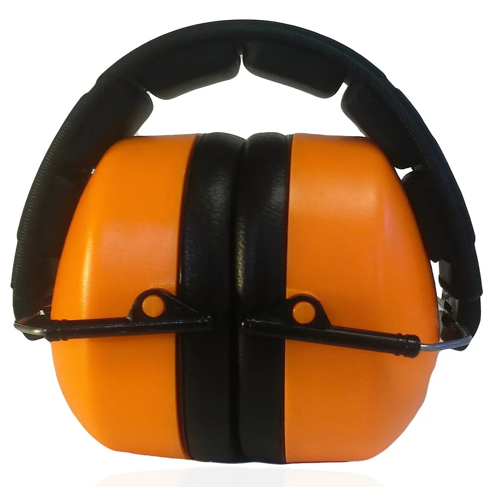 DECIBEL DEFENSE SAFETY EAR MUFF (Hi-Visability ORANGE)