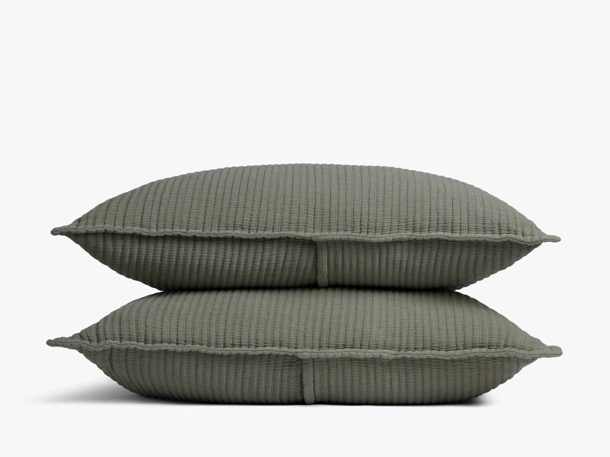 Matelasse Sham Set (Moss)