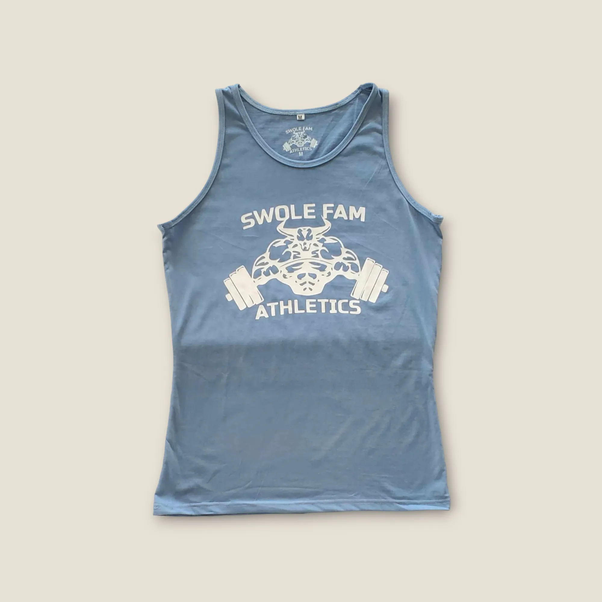 Men’s Jersey Cut Tank Top – Lightweight 100% Cotton