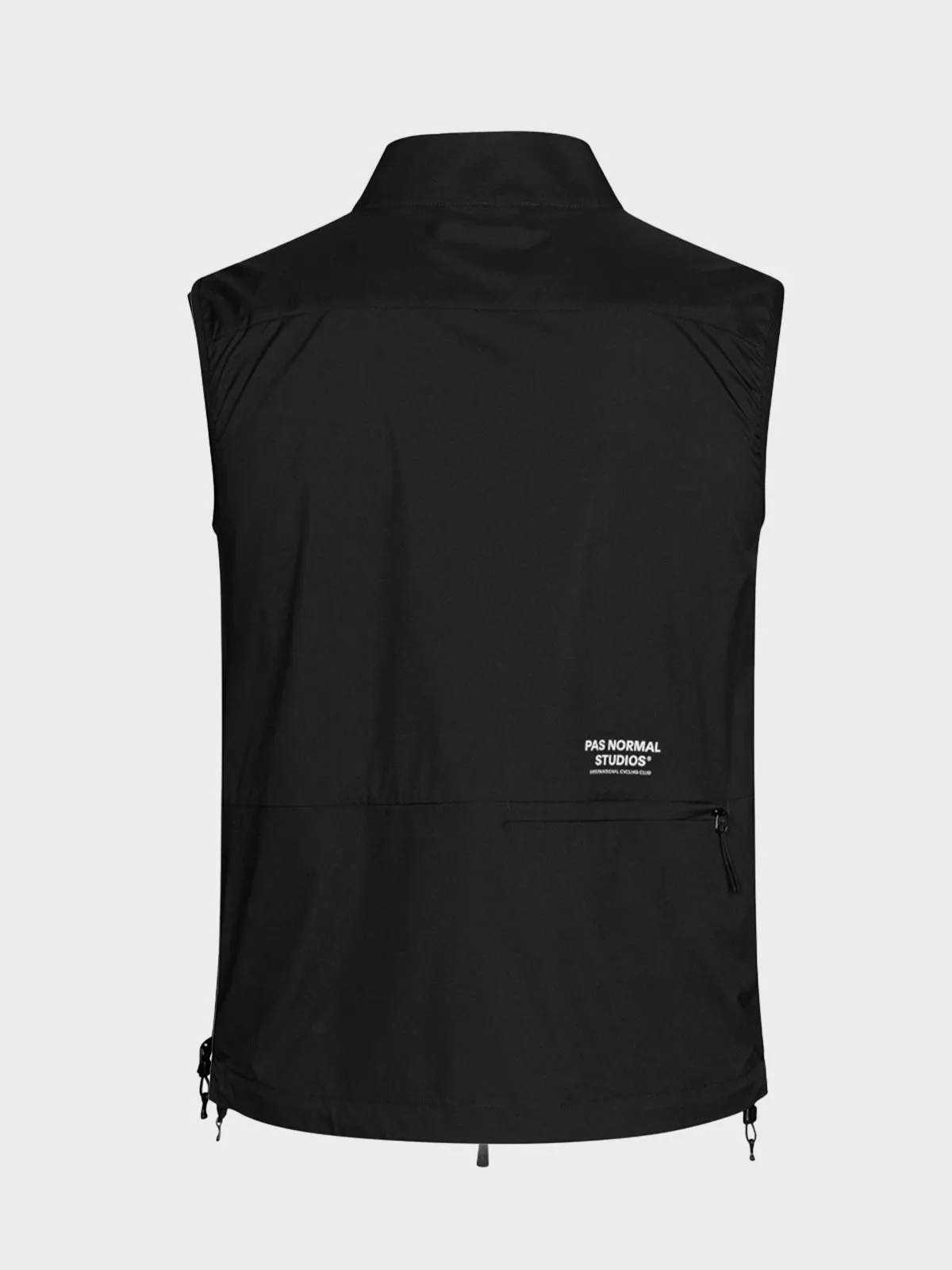 Off-Race Stow Away Gilet in Black