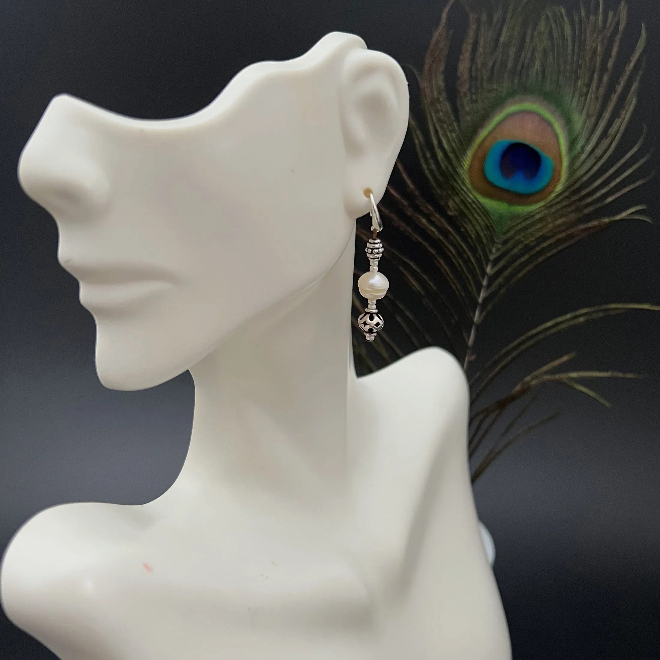 Small Pearl Earrings