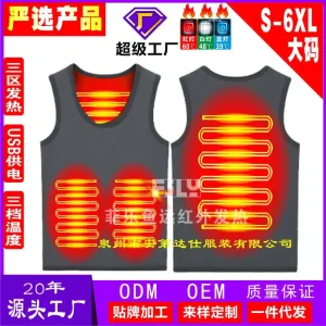 Smart Heated USB Vest for Men and Couples (Cotton)