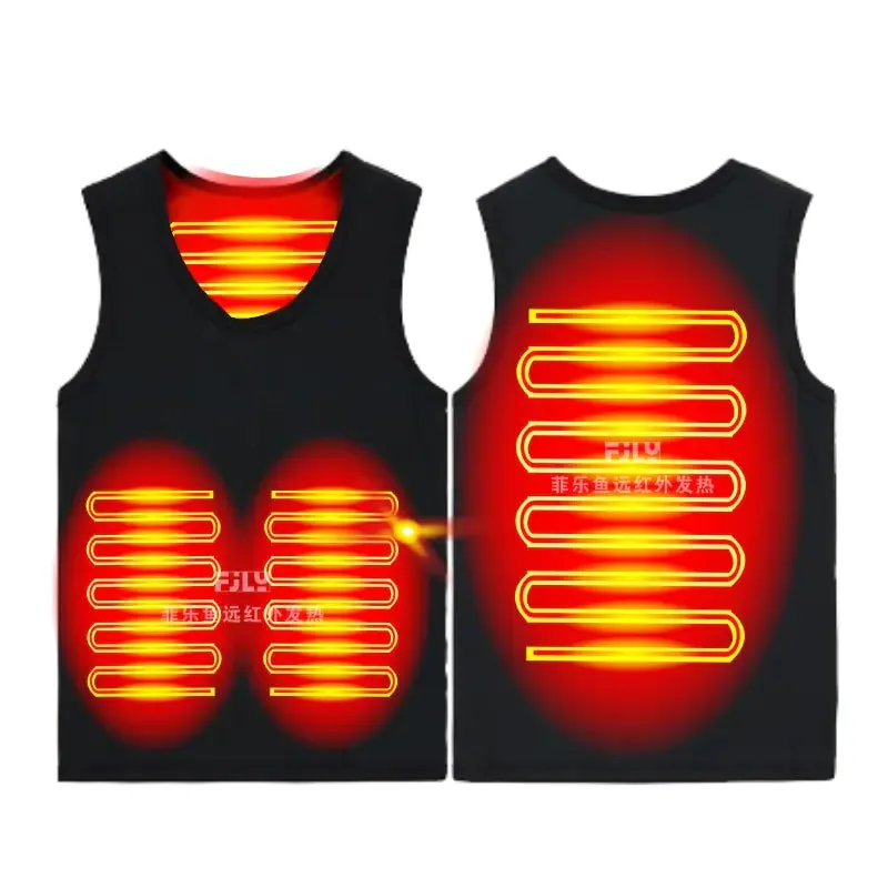 Smart Heated USB Vest for Men and Couples (Cotton)
