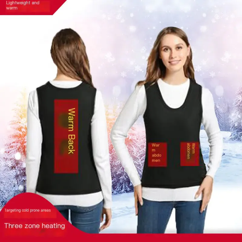 Smart Heated USB Vest for Men and Couples (Cotton)