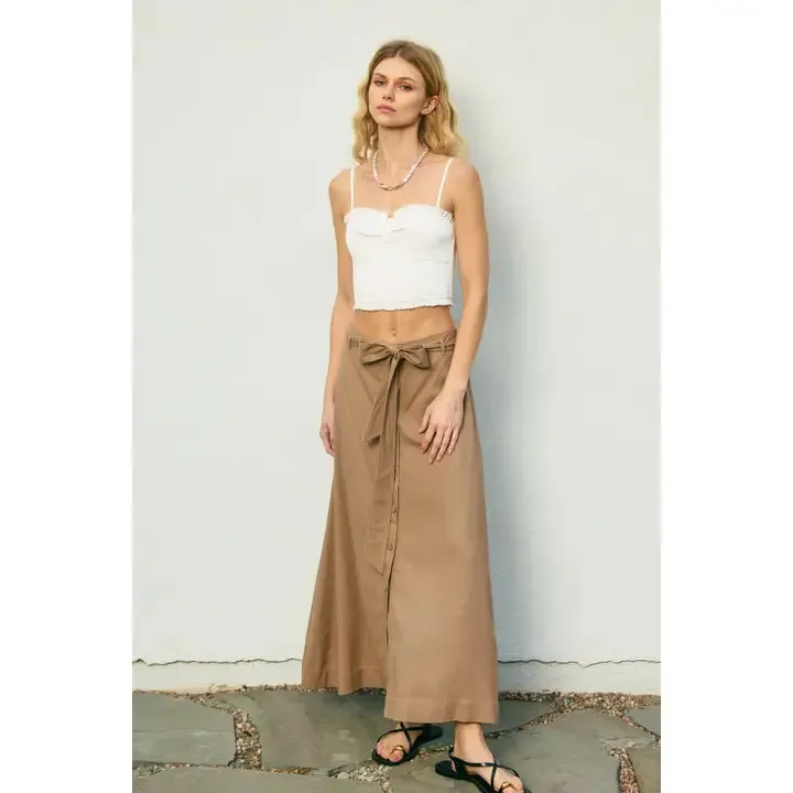 Smocked Crop Top
